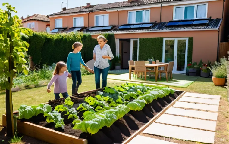 에너지 설비 최적화 방법 - **Prompt:** A cozy, warm living room scene on a slightly overcast day, showcasing excellent thermal ...